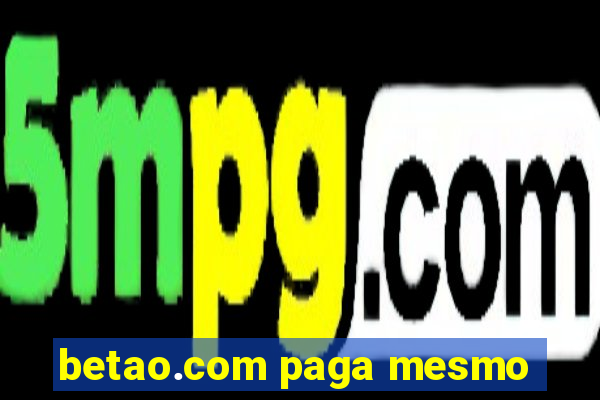 betao.com paga mesmo